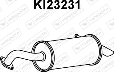 Veneporte KI23231 - Silencieux arrière droxauto.com
