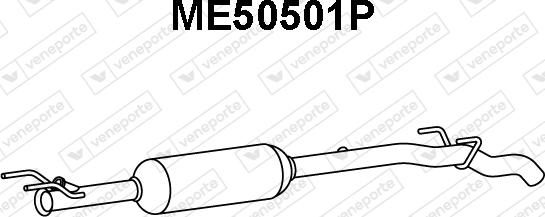 Veneporte ME50501P - Catalyseur SCR droxauto.com