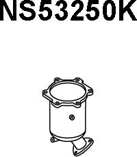 Veneporte NS53250K - Catalyseur droxauto.com