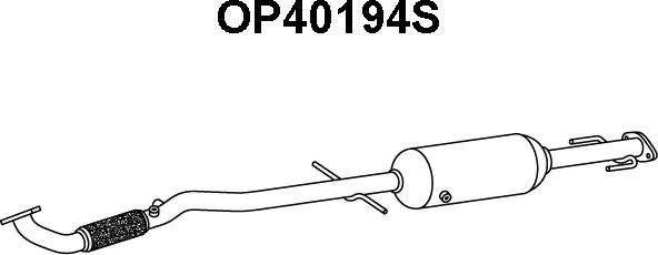 Veneporte OP40194S - Filtre à particules / à suie, échappement droxauto.com