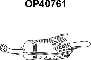 Veneporte OP40761 - Silencieux arrière droxauto.com
