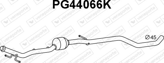 Veneporte PG44066K - Catalyseur droxauto.com
