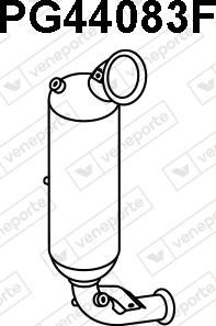 Veneporte PG44083F - Filtre à particules / à suie, échappement droxauto.com