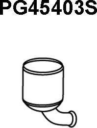 Veneporte PG45403S - Filtre à particules / à suie, échappement droxauto.com