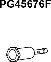 Veneporte PG45676F - Filtre à particules / à suie, échappement droxauto.com