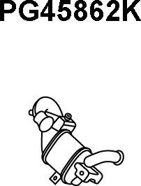 Veneporte PG45862K - Catalyseur droxauto.com