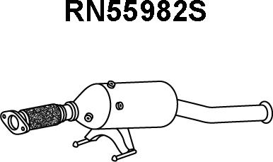 Veneporte RN55982S - Filtre à particules / à suie, échappement droxauto.com