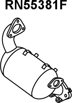 Veneporte RN55381F - Filtre à particules / à suie, échappement droxauto.com