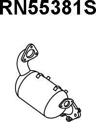 Veneporte RN55381S - Filtre à particules / à suie, échappement droxauto.com