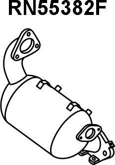 Veneporte RN55382F - Filtre à particules / à suie, échappement droxauto.com