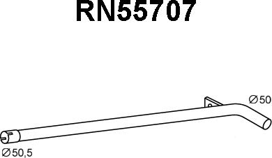 Veneporte RN55707 - Tuyau d'échappement droxauto.com