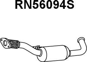 Veneporte RN56094S - Filtre à particules / à suie, échappement droxauto.com