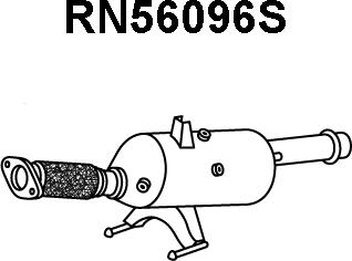 Veneporte RN56096S - Filtre à particules / à suie, échappement droxauto.com