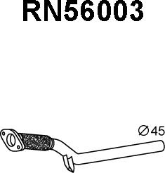 Veneporte RN56003 - Tuyau d'échappement droxauto.com