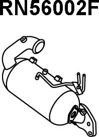 Veneporte RN56002F - Filtre à particules / à suie, échappement droxauto.com