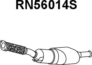 Veneporte RN56014S - Filtre à particules / à suie, échappement droxauto.com