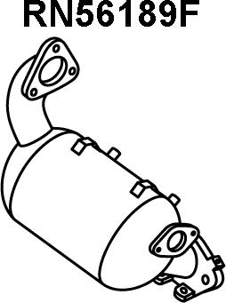 Veneporte RN56189F - Filtre à particules / à suie, échappement droxauto.com