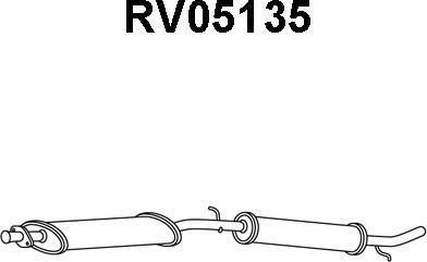 Veneporte RV05135 - Silencieux arrière droxauto.com
