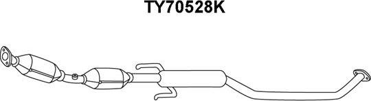 Veneporte TY70528K - Catalyseur droxauto.com