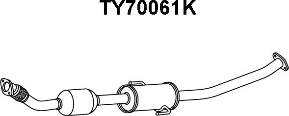 Veneporte TY70061K - Catalyseur droxauto.com