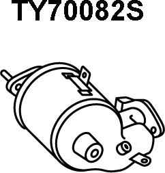 Veneporte TY70082S - Filtre à particules / à suie, échappement droxauto.com