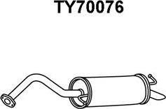Veneporte TY70076 - Silencieux arrière droxauto.com