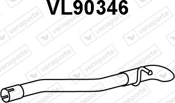 Veneporte VL90346 - Tuyau d'échappement droxauto.com