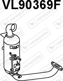 Veneporte VL90369F - Filtre à particules / à suie, échappement droxauto.com