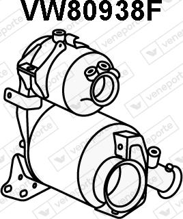 Veneporte VW80938F - Filtre à particules / à suie, échappement droxauto.com