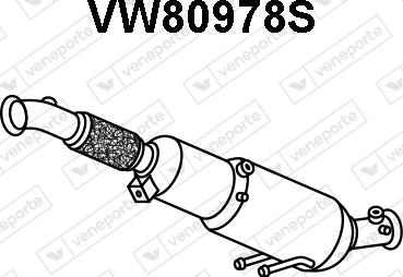 Veneporte VW80978S - Filtre à particules / à suie, échappement droxauto.com