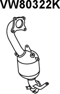 Veneporte VW80322K - Catalyseur droxauto.com