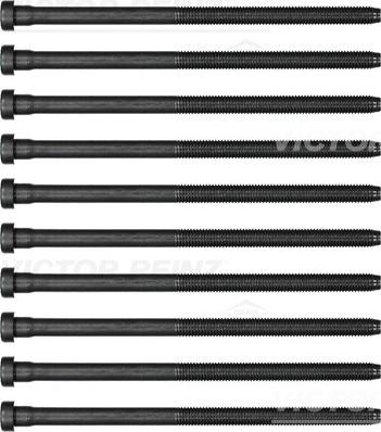 Victor Reinz 14-32384-01 - Jeu de boulons de culasse de cylindre droxauto.com