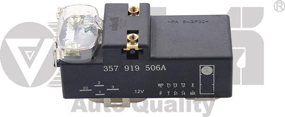 Vika 99190020001 - Relais,chasse du ventilateur de radiateur droxauto.com