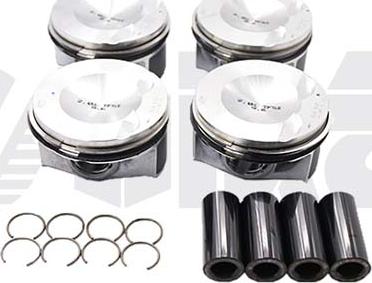 Vika 11071702501 - Jeu de segments de pistons droxauto.com