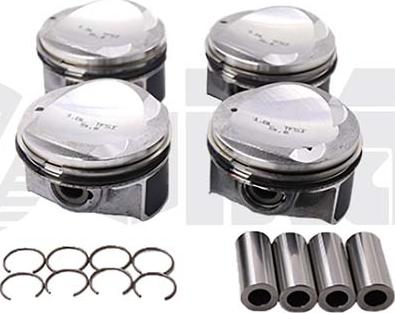 Vika 11071702101 - Jeu de segments de pistons droxauto.com
