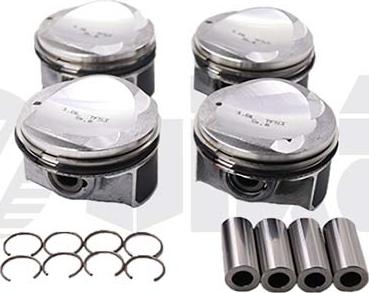 Vika 11071702301 - Jeu de segments de pistons droxauto.com