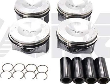Vika 11071702701 - Jeu de segments de pistons droxauto.com