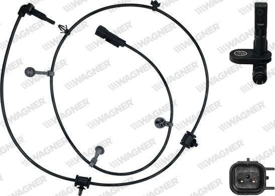 Wagner ABS00985 - Capteur, vitesse de roue droxauto.com