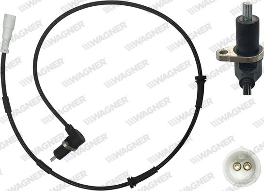 Wagner ABS00666 - Capteur, vitesse de roue droxauto.com