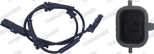Wagner ABS00600 - Capteur, vitesse de roue droxauto.com