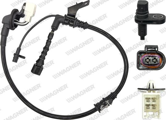 Wagner ABS00807 - Capteur, vitesse de roue droxauto.com