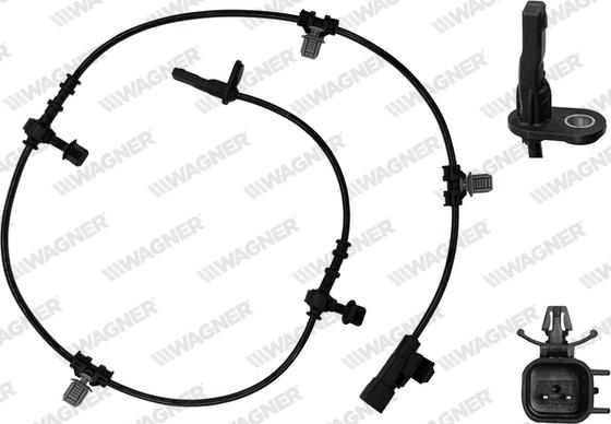Wagner ABS00747 - Capteur, vitesse de roue droxauto.com