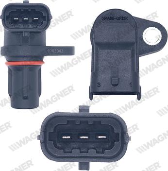 Wagner CAS00004 - Capteur, position d'arbre à cames droxauto.com