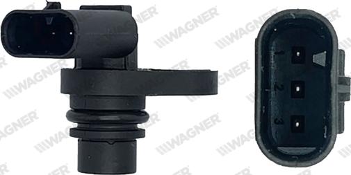 Wagner CAS00026 - Capteur, position d'arbre à cames droxauto.com