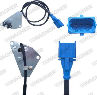 Wagner CAS00137 - Capteur, position d'arbre à cames droxauto.com