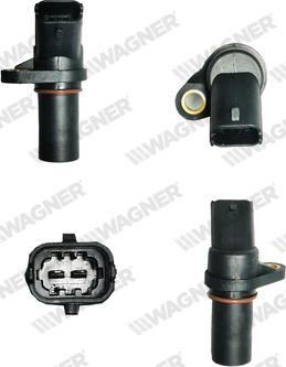 Wagner CRS00063 - Capteur d'angle, vilebrequin droxauto.com