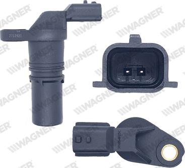 Wagner CRS00005 - Capteur d'angle, vilebrequin droxauto.com