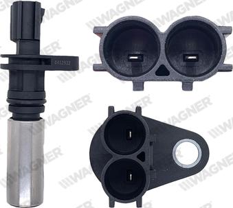 Wagner CRS00155 - Capteur d'angle, vilebrequin droxauto.com