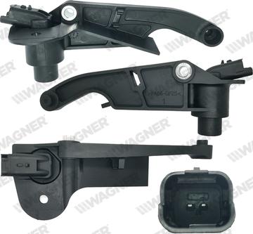 Wagner CRS00104 - Capteur d'angle, vilebrequin droxauto.com