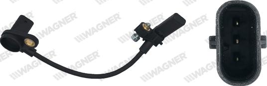 Wagner CRS00330 - Capteur d'angle, vilebrequin droxauto.com
